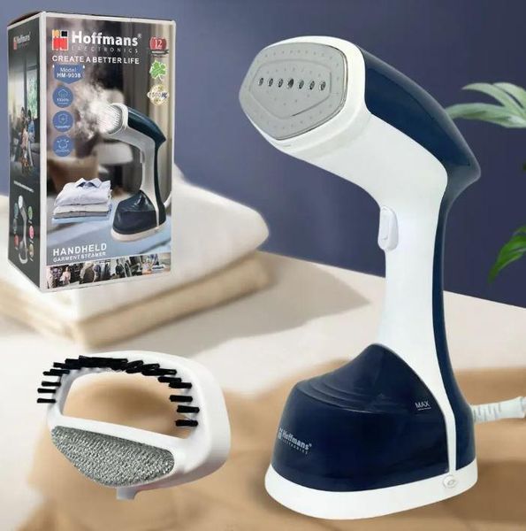 Отпариватель для одежды Hoffmans HM-9038 мощность 1500W 250ml цвет White 3_07390 фото