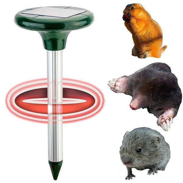 Отпугиватель грызунов на солнечной батарее Solar Rodent Repeller Зеленый 2_001982 фото