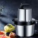 Блендер Hoffmans HM-8875 мощный 4800W 8L 2 скорости для кухни Silver 3_07339 фото 2