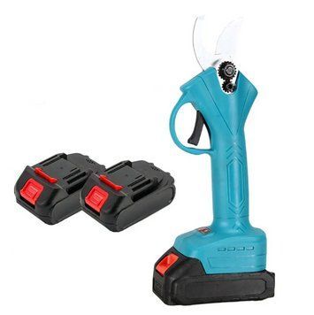 Садовий акумуляторний секатор Tools з двома батареями 21V у кейсі 3_08103 фото