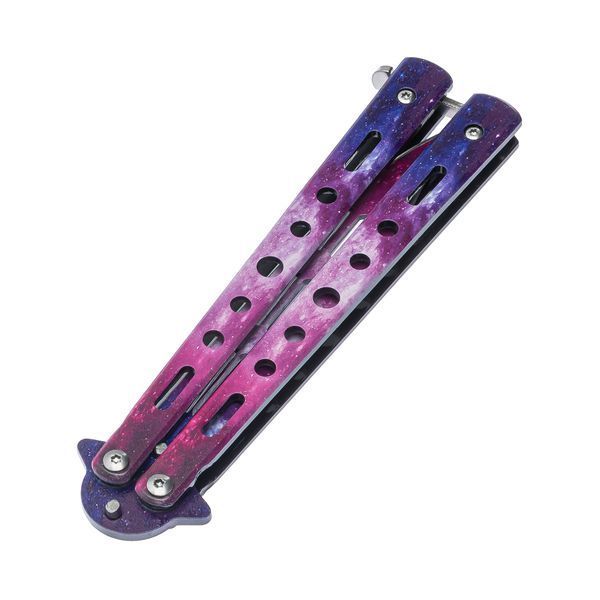 Ніж-метелик Benchmade 2839 "Космос" 22 см різнокольоровий 7_00646 фото