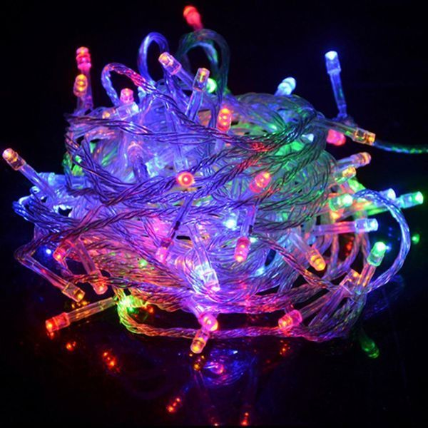 Світлодіодна гірлянда M-1 "Нитка" 200 LED Новорічна Мульти 3_01332 фото