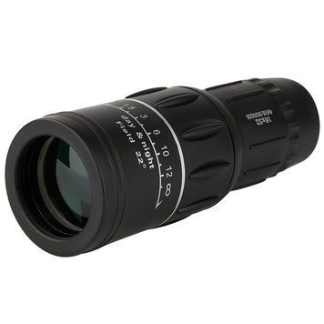 Монокуляр ZoomFocus 2675-5 16x52 з подвійним фокусуванням та чохлом чорний 3_04287 фото