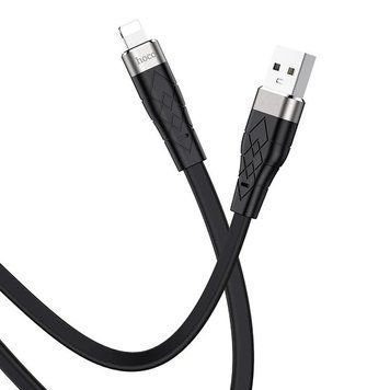 Кабель Hoco X53 USB microUSB для швидкої зарядки 2.4A 1 метр Black 7_01772 фото