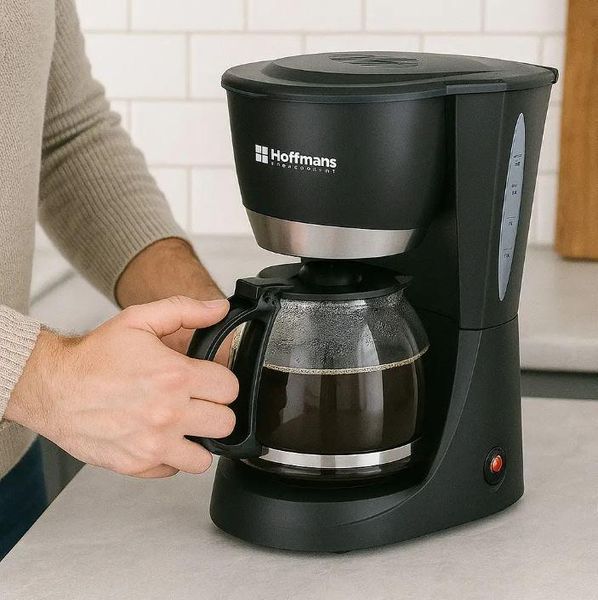 Электрическая кофеварка Hoffmans HM-3009 с функцией капельного приготовления 3_07236 фото