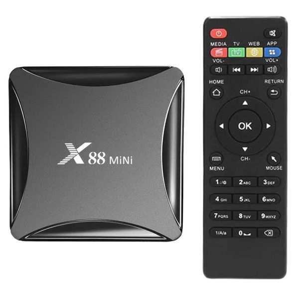 Android Smart TV Box X88 mini 2/16GB черный 3_02712 фото
