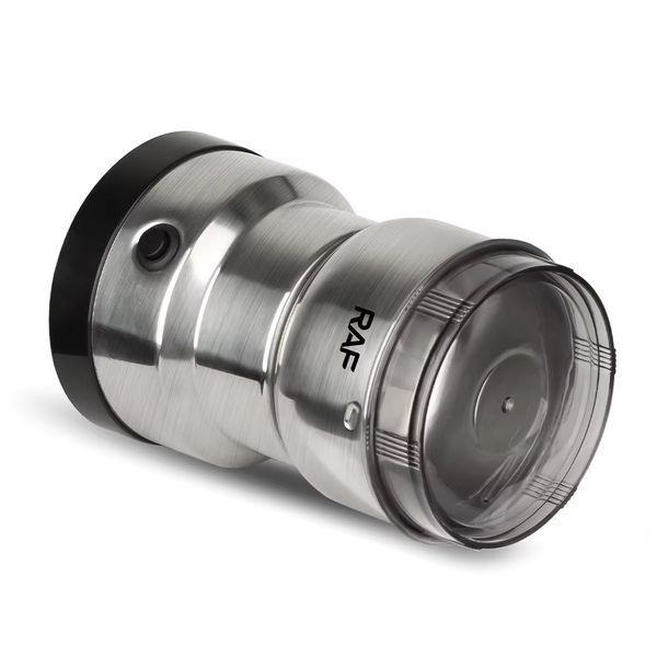Електрична кавомолка та блендер RAF R.7126 2в1 300W для дому Silver 3_06071 фото