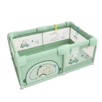 Детский манеж с сеткой и кольцами 120&times;180 см Green 3_08361 фото