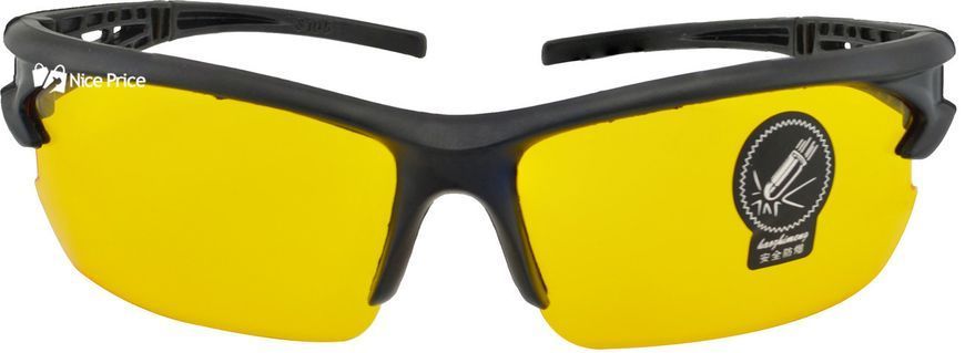 Солнцезащитные очки 3105 спорт UV-защита Yellow 3_00283 фото