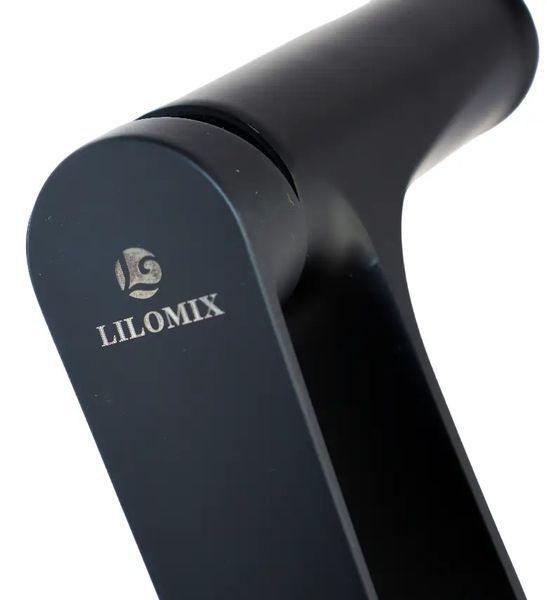 Однорычажный смеситель Lilomix FYR-8805-04f для ванной Black 3_08095 фото