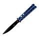 Нож-бабочка Benchmade F-788 с клипсой 22 см синий 7_00590 фото 1