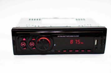 Автомагнітола JSD308 1Din FM USB microSD AUX Bluetooth з пультом 4x60W Чорна 3_03714 фото