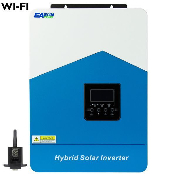 Инвертор EASUN Power ISolar-SMH-II 7KVA 48V 6200W с Wi-Fi белый 3_05769 фото
