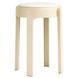 Пластиковый табурет NA78 с мягким сиденьем 47x33 см Cream-White 3_08190 фото 2