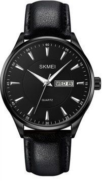 Элегантные наручные часы Skmei 5702 с хронографом Black-Silver 7_02987 фото