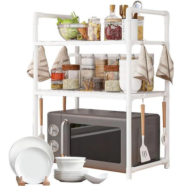 Багатофункціональний стелаж для кухні Kitchen Racks 54х75х31 см для 3_07120 фото
