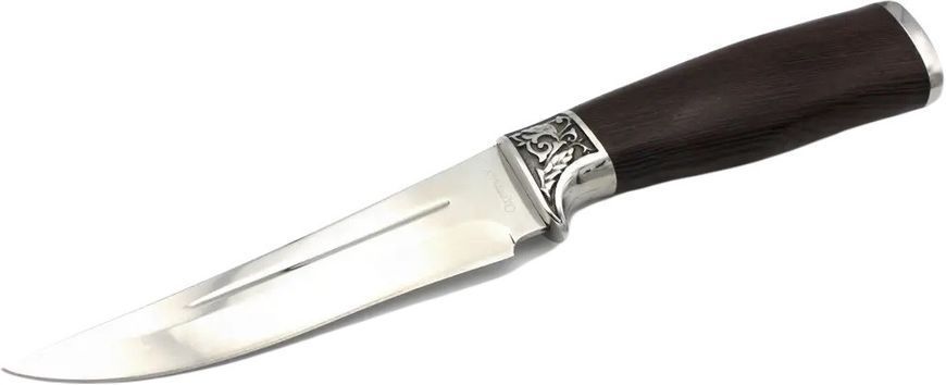 Мисливський тактичний ніж "Мисливець" A849 з чохлом, 27.5 см, Brown 7_00109 фото