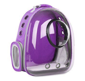 Рюкзак для животных CosmoPet CP-101 с иллюминатором 42х25х32см Фиолетовый 3_06536 фото