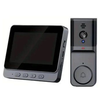 Бездротовий відеодомофон Smart Doorbell M165 з екраном 4.3" 3_05636 фото