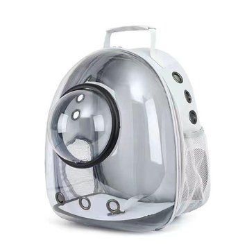 Рюкзак для собак і котів CosmoPet CP-101 з ілюмінатором 42х25х32см Сірий 3_06464 фото