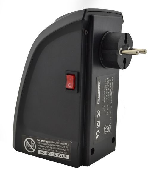 Портативный обогреватель Handy Heater 400W черный 4_824913970 фото