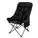 Складной стул R-90 с карманом Компактный 90x60 Black 3_08703 фото 1