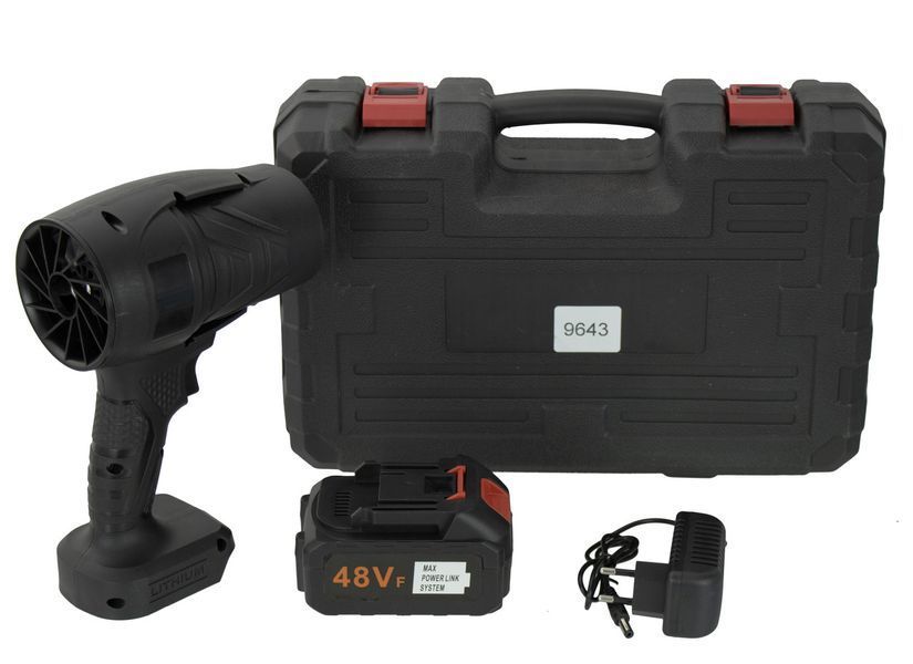 Аккумуляторный компрессор Air Duster R-184 для продувки и очистки 1000W черный 3_05771 фото