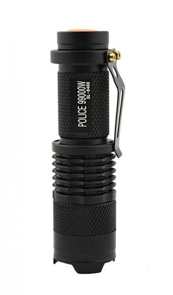 Фонарик ручной Police BL-8468 XPE+COB Zoom microUSB черный 7_01533 фото
