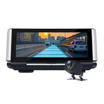 Видеорегистратор DVR K6 7" IPS GPS с двумя камерами 1/8 ГБ Android 3_01363 фото