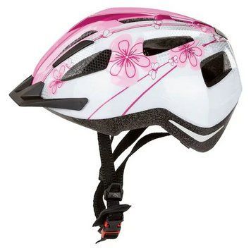 Дитячий велошолом SP-107 з LED-ліхтарем S Pink 3_08268 фото