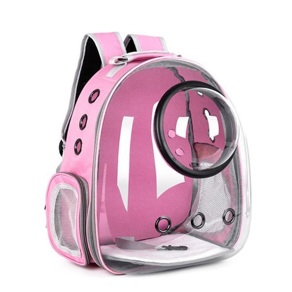 Рюкзак для животных CosmoPet CP-101 с иллюминатором 42х25х32см Розовый 3_06466 фото
