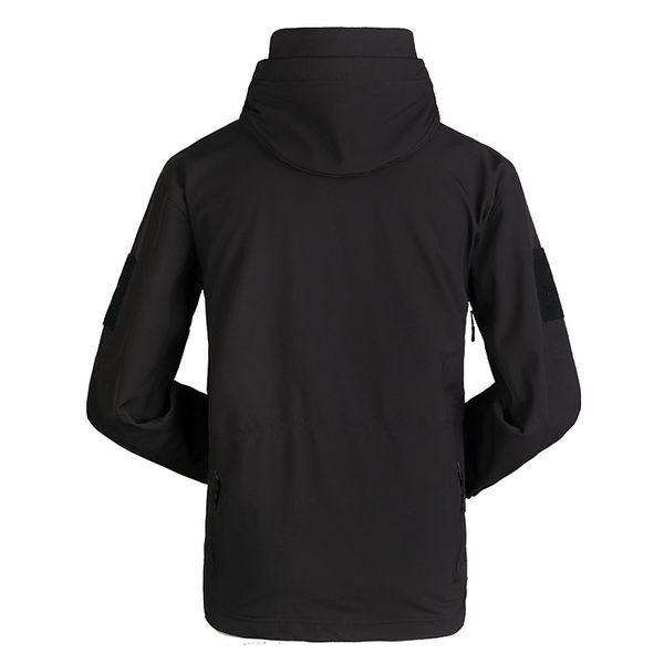 Комплект тактический (куртка+штаны) Eagle JA-01 + PA-04 Soft Shell на флисе черный 3_03577 фото