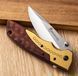 Практичний складаний ніж Browning A150-2 Liner-Lock 22см Коричневий 7_02877 фото 4