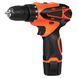 Аккумуляторный шуруповерт AT-CD1201 с инструментами 12V в кейсе Orange-Black 3_06248 фото 2