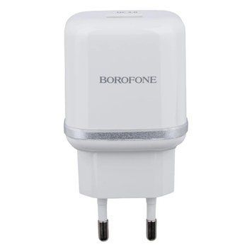 Зарядний пристрій Borofone BA36A 3A Type-C з швидкою зарядкою QC3.0 7_01686 фото