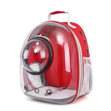 Рюкзак для животных CosmoPet CP-101 с иллюминатором 42х25х32см Красный 3_06541 фото
