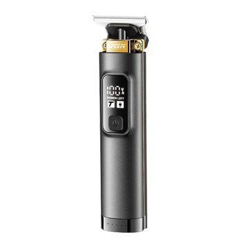 Аккумуляторный триммер VGR V-985 с LED дисплеем для бороды и волос 5W Black 7_02366 фото