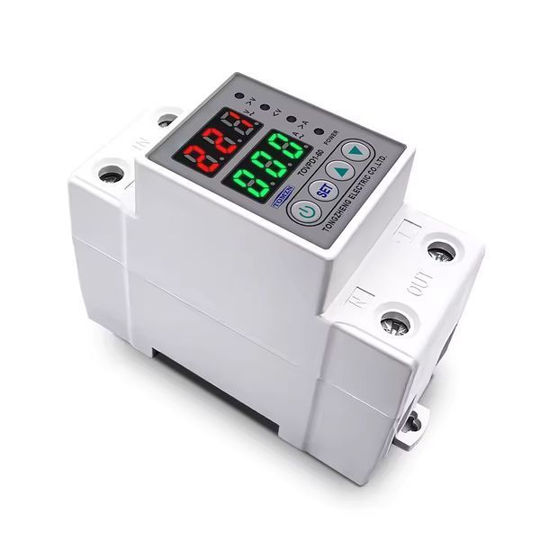 Цифровое реле защиты TOMZN TOVPD1-60 63A для DIN-рейки 230V 3_07990 фото