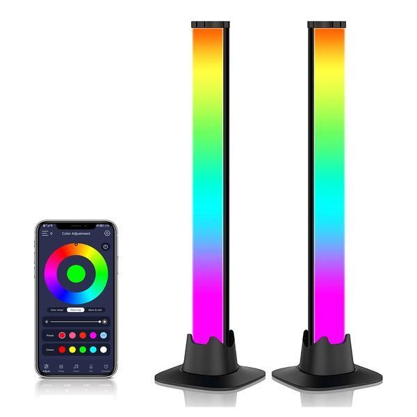Комплект LED ламп Ambiance Light Bar RGB з управлінням через Bluetooth 25см 2 шт 3_06008 фото