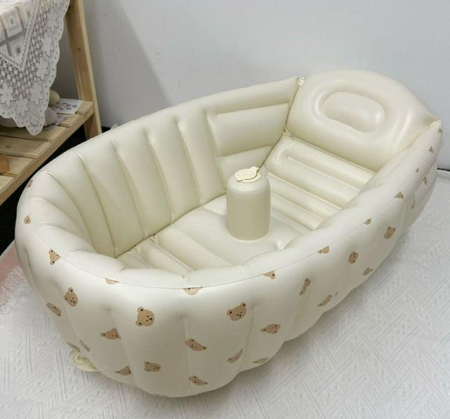Портативна надувна ванночка для дітей RIAS MA627 98x65x28 см White 3_08019 фото