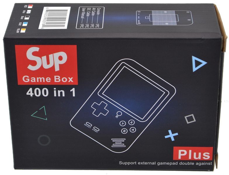 Игровая приставка Sup Game Box с джойстиком 400 игр Yellow 3_01364 фото