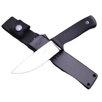 Тактический нож для охоты Fallkniven 2093 с чехлом 21 см Черный 7_00129 фото