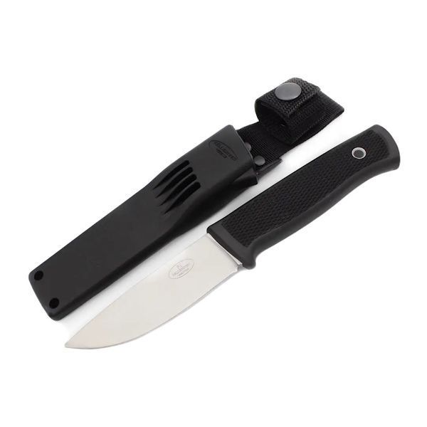 Тактический нож для охоты Fallkniven 2093 с чехлом 21 см Черный 7_00129 фото