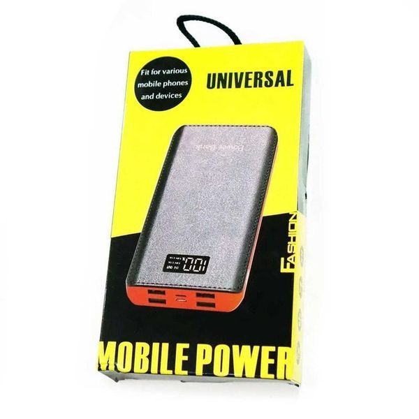 Портативный зарядный блок Universal 50000 mAh с дисплеем 4xUSB и Type-C Black 7_02659 фото