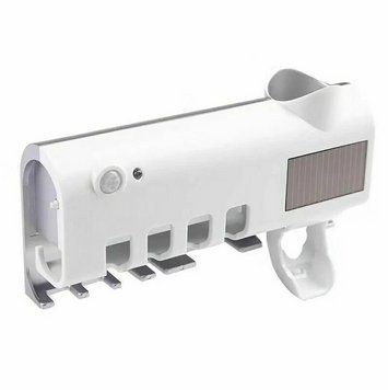 Автоматический диспенсер для зубной пасты и щеток Toothbrush Sterilizer W-020 УФ-стерилизатор 2_008143 фото