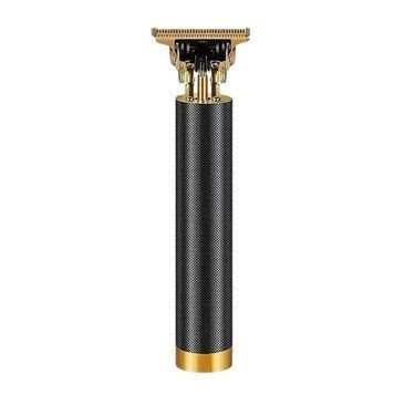 Триммер для бороды и волос T9-4 с 4 насадками мощностью 5W цвет Black-Gold 7_02370 фото