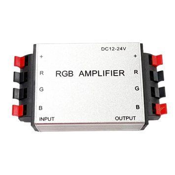 Підсилювач RGB X-01 перетворення 12В в 24В для світлодіодів Silver 7_02484 фото
