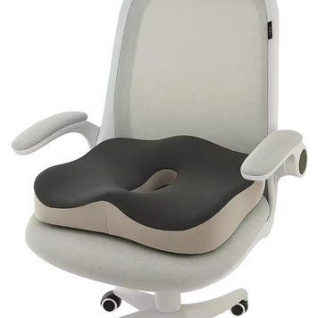Подушка для сидения AS-100 с памятью и съемной обивкой Grey-Beige 3_08616 фото