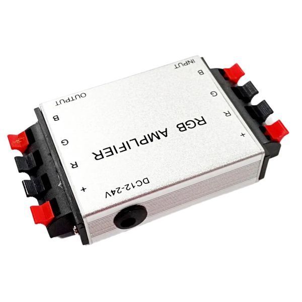 Підсилювач RGB X-01 перетворення 12В в 24В для світлодіодів Silver 7_02484 фото