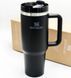 Термокружка Stanley Quencher H2.0 з трубочкою 1180ml для напоїв Black 3_06665 фото 3